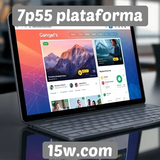 Novas características da interface do 7p55 plataforma